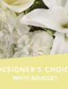 DC White bouquet